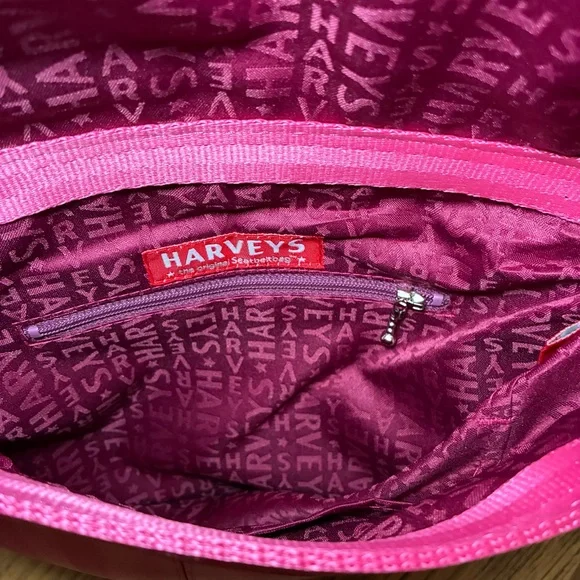 Harvey’s Seatbelt Grapefruit Sophia Saddle Bag Crossbody - Picture 8 of 8